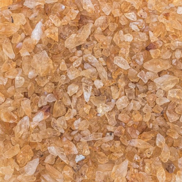 1/2 lb Raw Crushed Citrine Crystal Pieces Golden Yellow Gemstones Rough Gem Rock - Picture 5 of 5